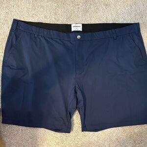 Strongsize Men's Navy Flat Front Shorts